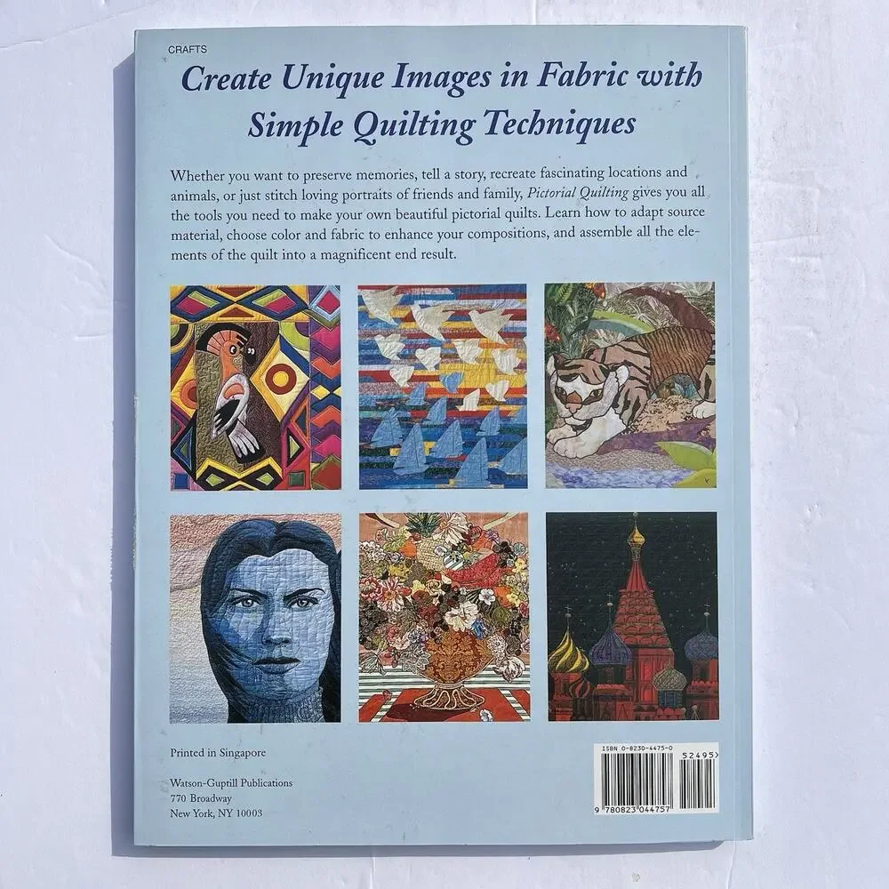 Pictorial Quilting Paperback By Maggi Mccormick Gordon Pattern Sewing Book